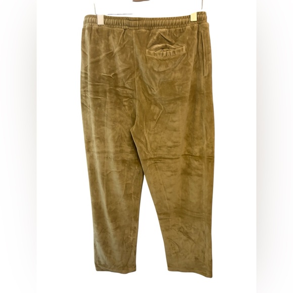 Women's Luxurious Tan Joggers - Picture 2 of 3